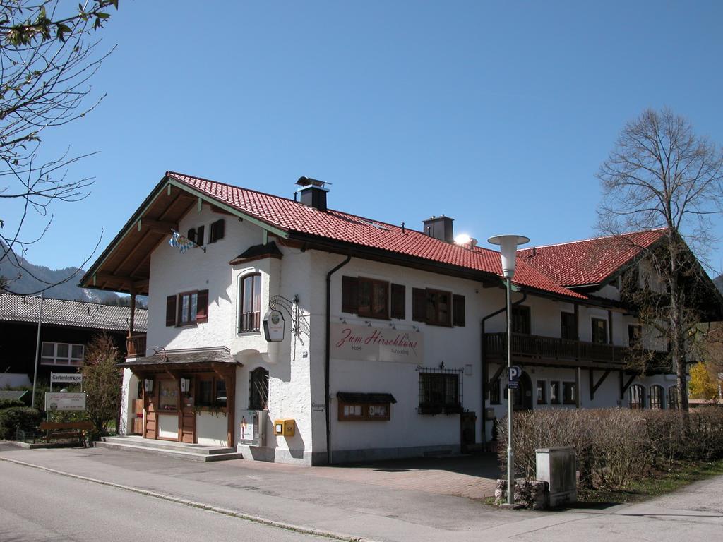 Hotel-Restaurant Zum Hirschhaus Inklusiv Chiemgaukarte Ruhpolding Kültér fotó
